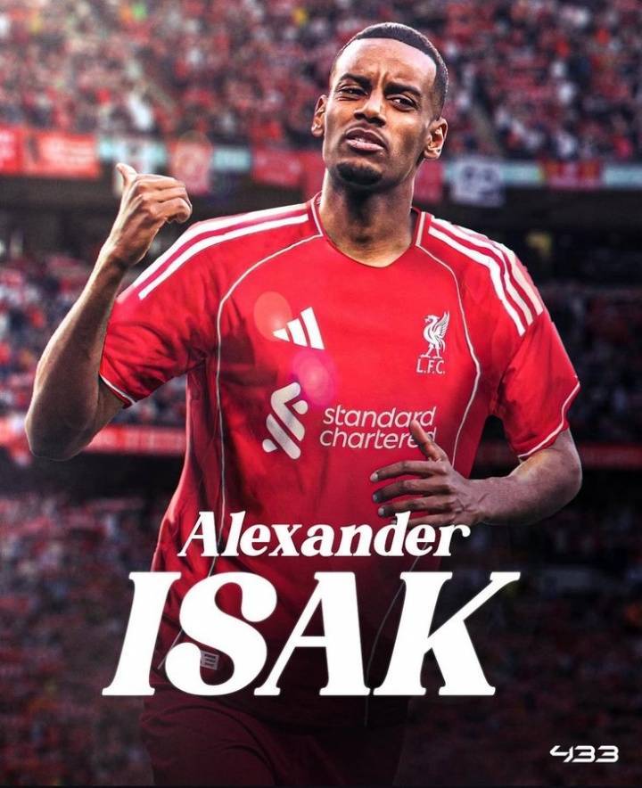 连锁反应!罗马诺:利物浦准备全力报价伊萨克,球员只想去利物浦 连锁反应!罗马诺:利物浦准备全力报价伊萨克,球员只想去利物浦