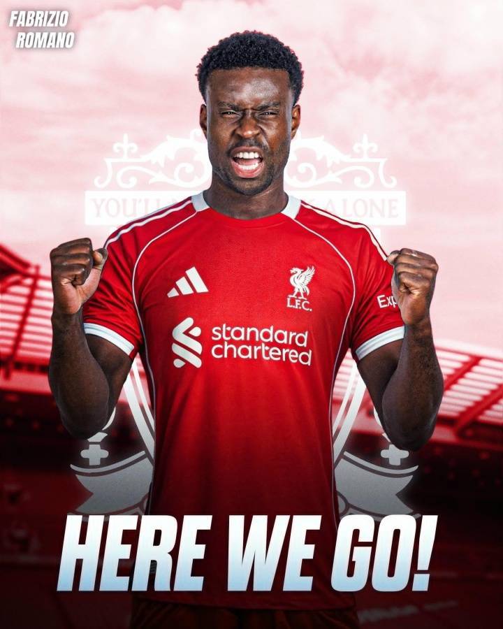 Here we go!罗马诺:利物浦签下水晶宫后卫格伊,转会费3500万镑 Here we go!罗马诺:利物浦签下水晶宫后卫格伊,转会费3500万镑